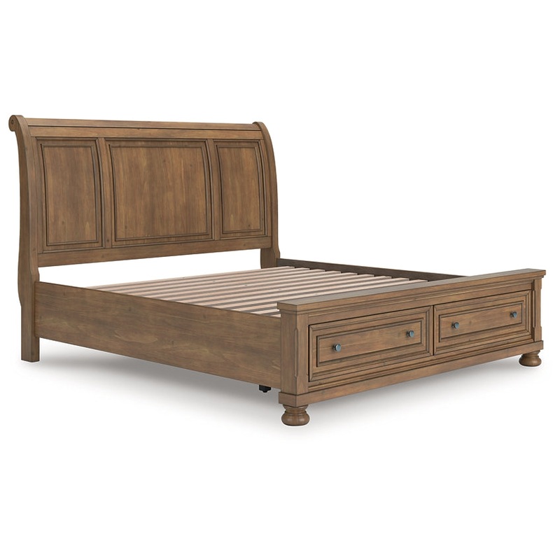 Feddinger King Storage Sleigh Bed