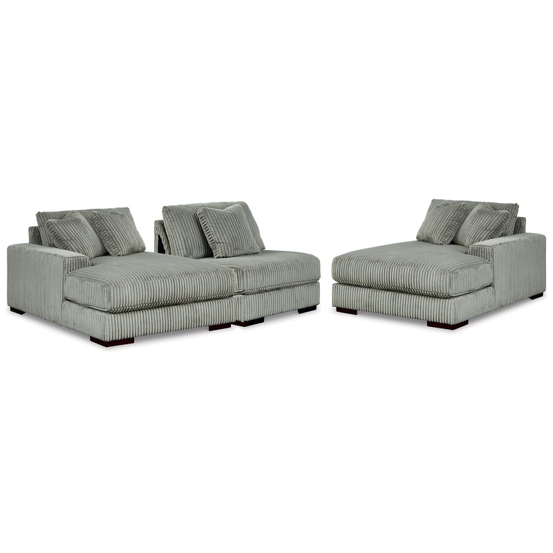 Lindyn 3-Piece Sectional with Double Chaise