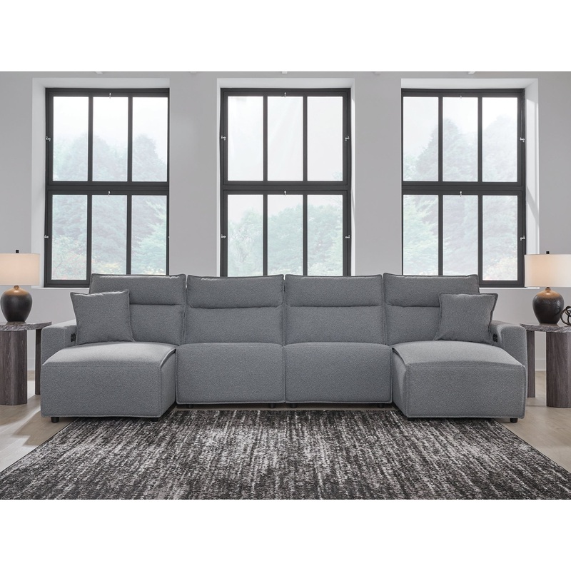 ModMax II 4-Piece Power Reclining Sectional with Chaise