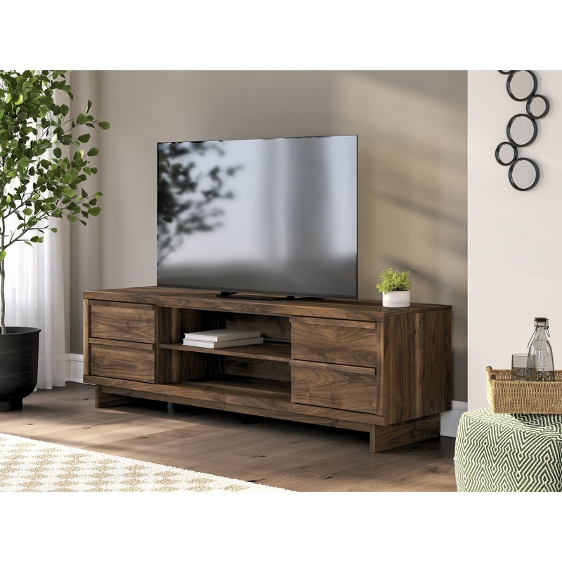 Zadilyn XL TV Stand w/Fireplace Option