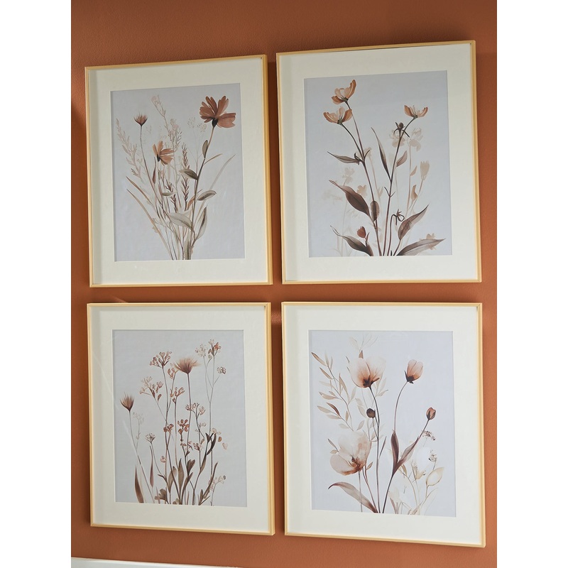 Ashley Express – Chettings Wall Art Set (4/CN)