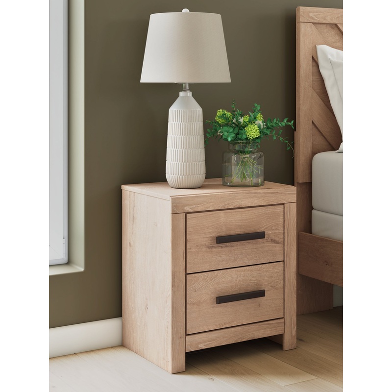 Ashley Express – Sanginlane Two Drawer Night Stand