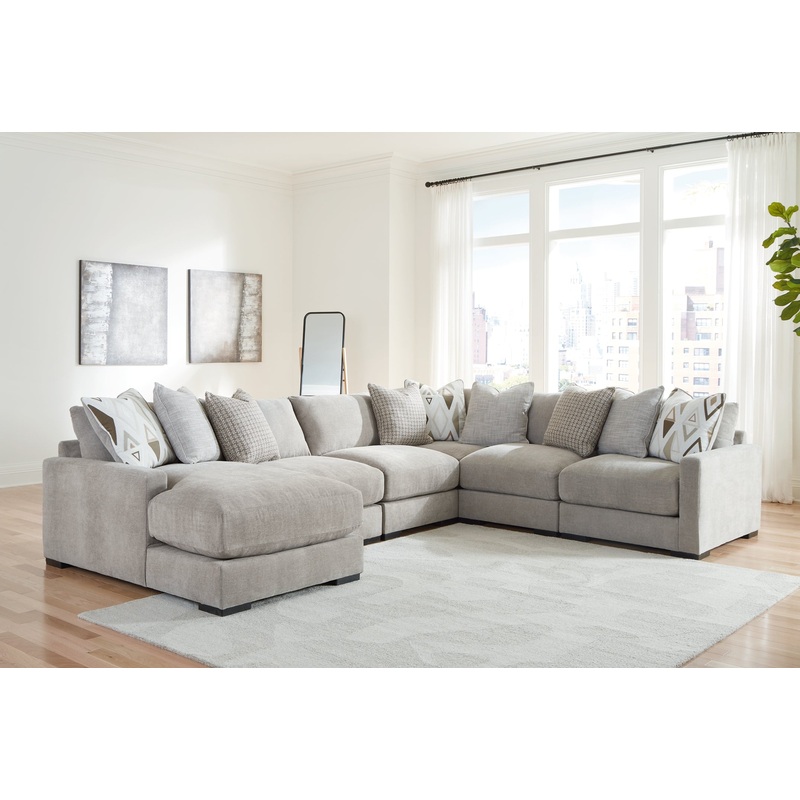 Aslan Court 6-Piece Sectional with Chaise