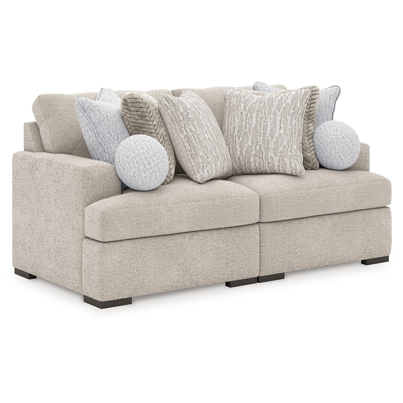 Cuddle Plush 2-Piece Sectional