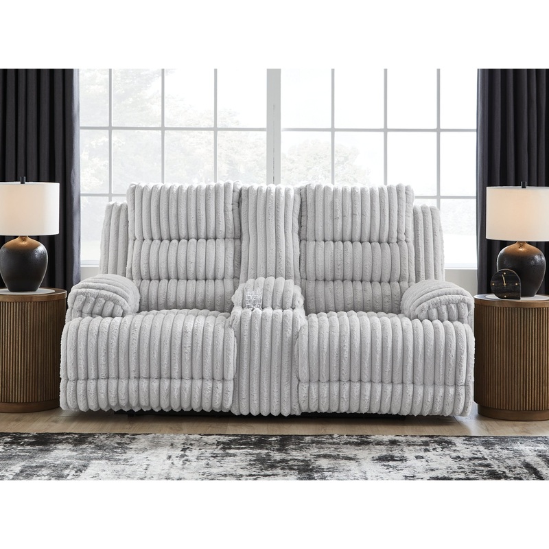 Rhines Falls DBL REC PWR Loveseat w/Console