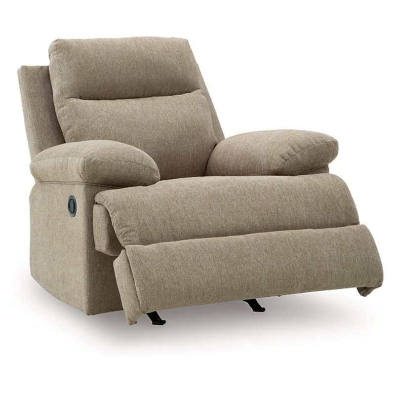 Side-Swipe Rocker Recliner|Mocha|Charcoal