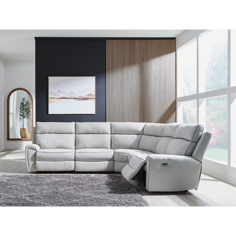 Social Pointe 5-Piece Power Reclining Sectional