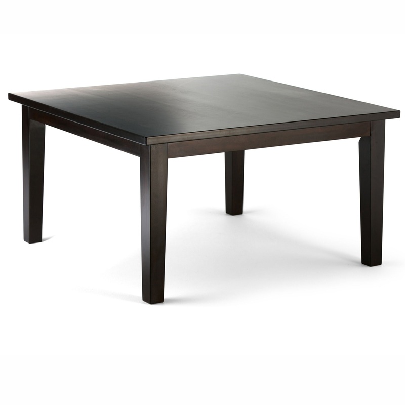Eastwood – Square Dining Table – Java Brown