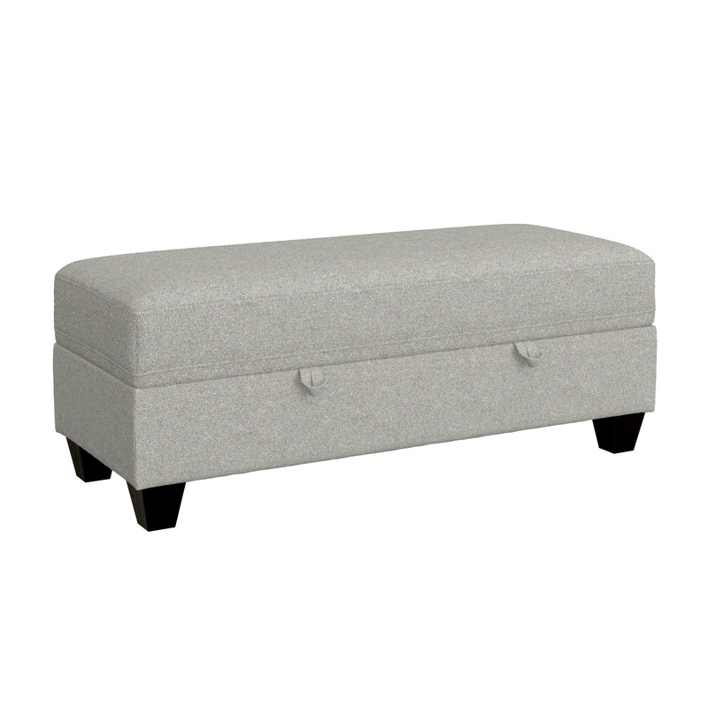 Drason – Storage Ottoman|Gray|Light Brown