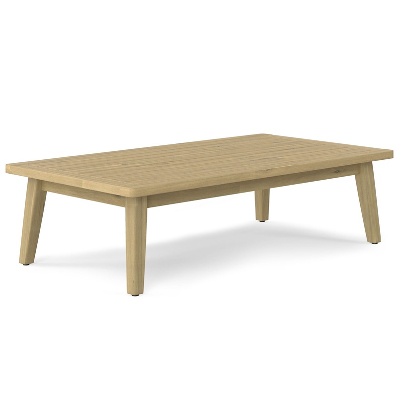 Palmetto – Outdoor Coffee Table – Light Teak