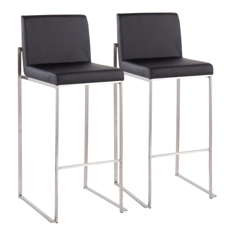 Fuji – Contemporary And Modern Elegance High Back Barstool