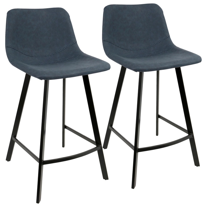 Outlaw – Industrial Counter Stool (Set of 2)