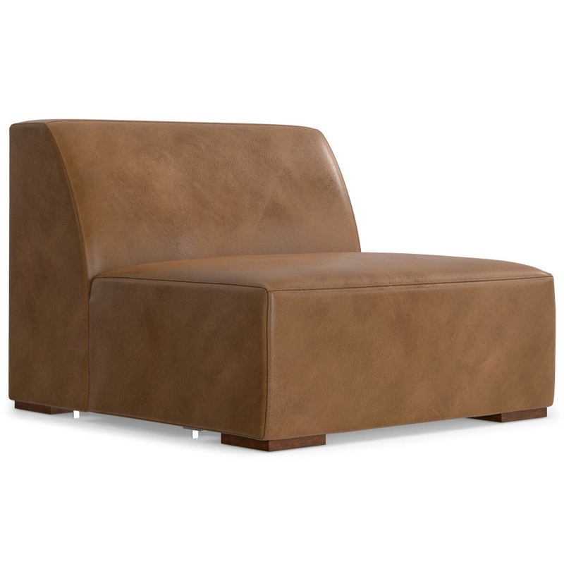 Rex – Center Sofa Module – Brown