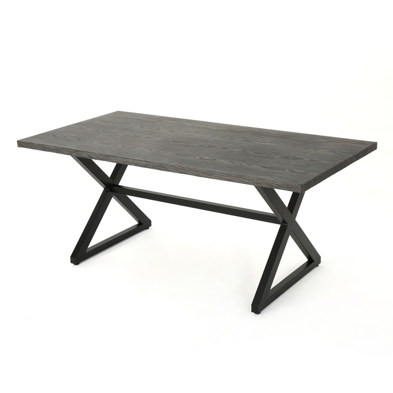 Rolando – Outdoor Aluminum Dining Table With Steel Frame