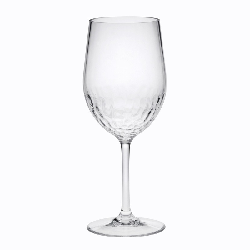 Tritan Hammer – Leadingware Unbreakable Design Plastic Wine Glasses (Set of 4), Bpa Free, 12Oz – Clear