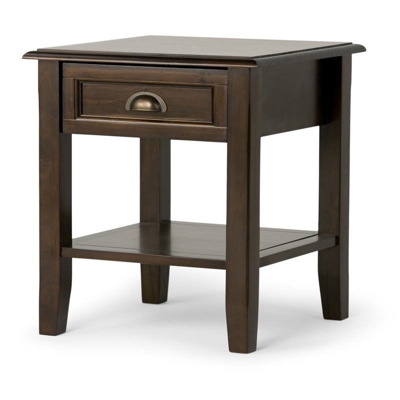 Burlington – End Table – Mahogany Brown