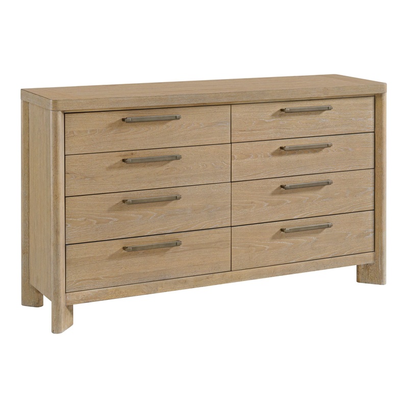 Clove – 8 Drawer Dresser – Tan