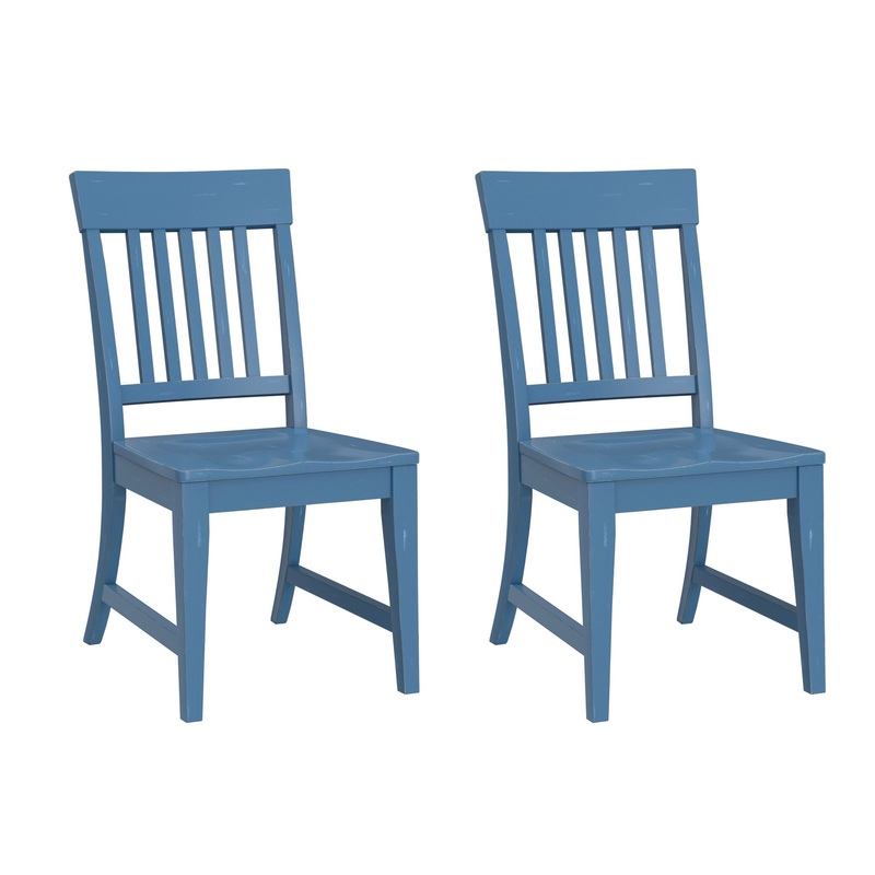 Haidel – Slat Back Dining Chairs (Set of 2)