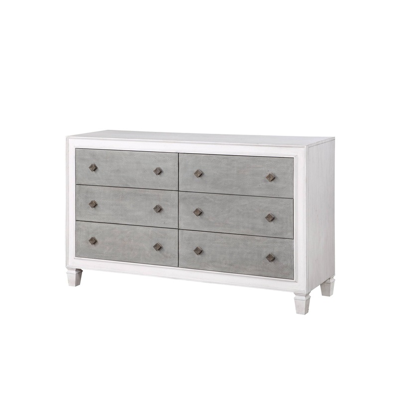 Katia – Weathered Dresser – White