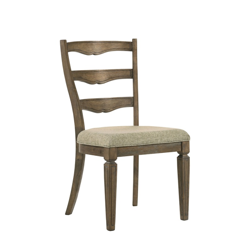 Parfield – Weathered Side Chair (Set of 2) – Light Brown / Oak