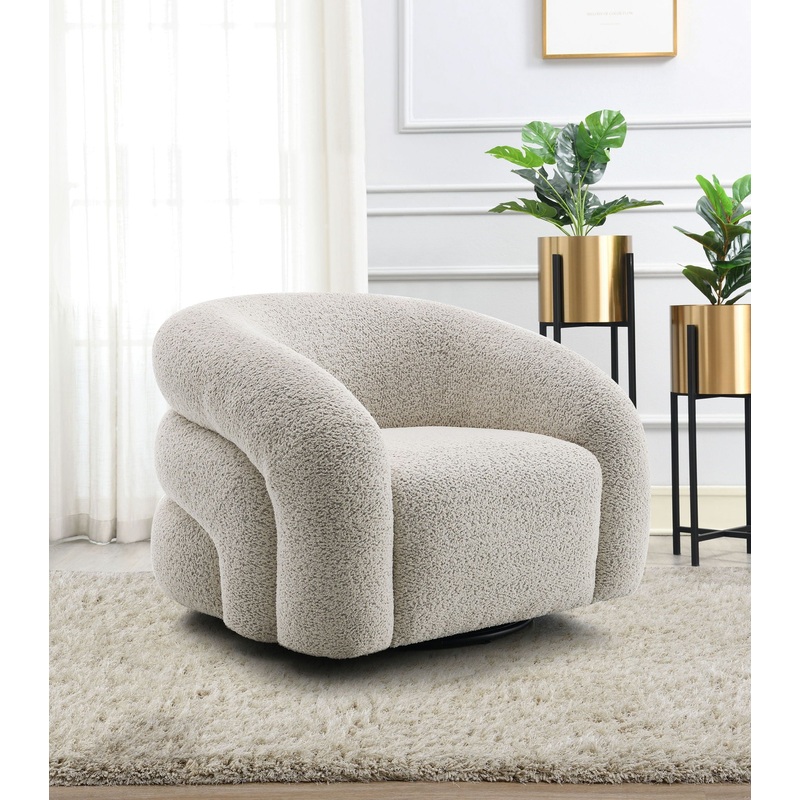 Irma – Chair With Swivel – Gray