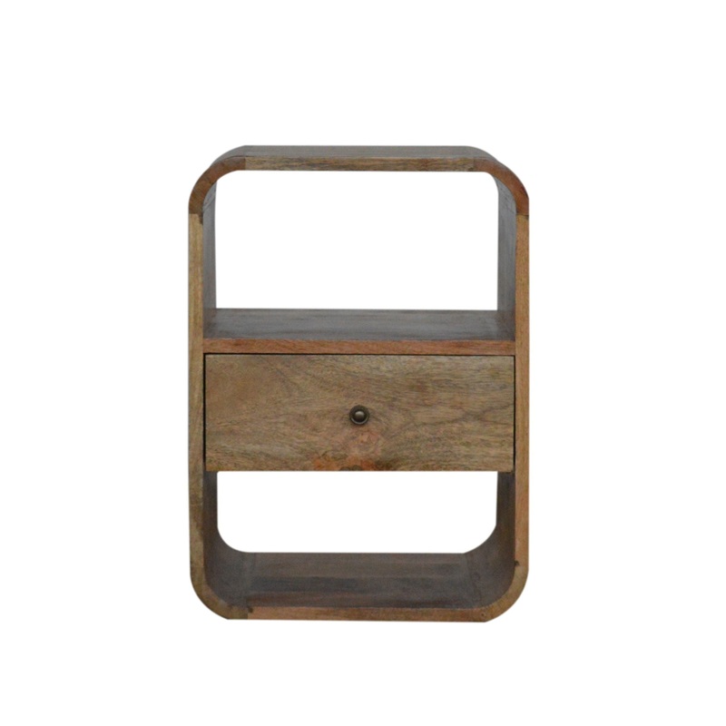 London – Nightstand – Beige Brown