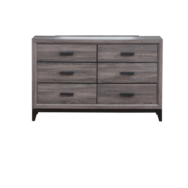 Mirage – Dresser|Dark Gray|White