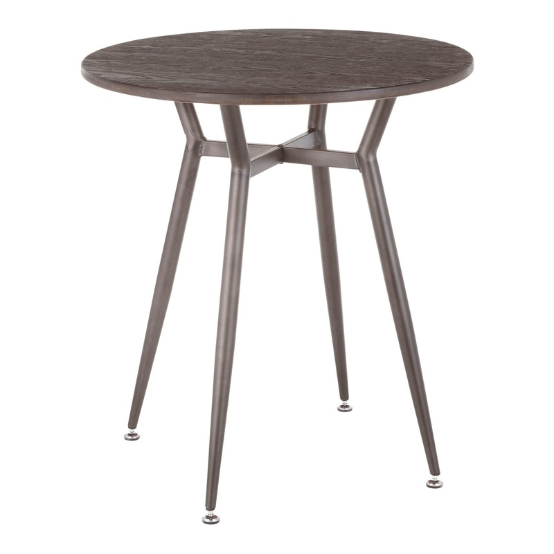 Clara – Industrial Round Dinette Table