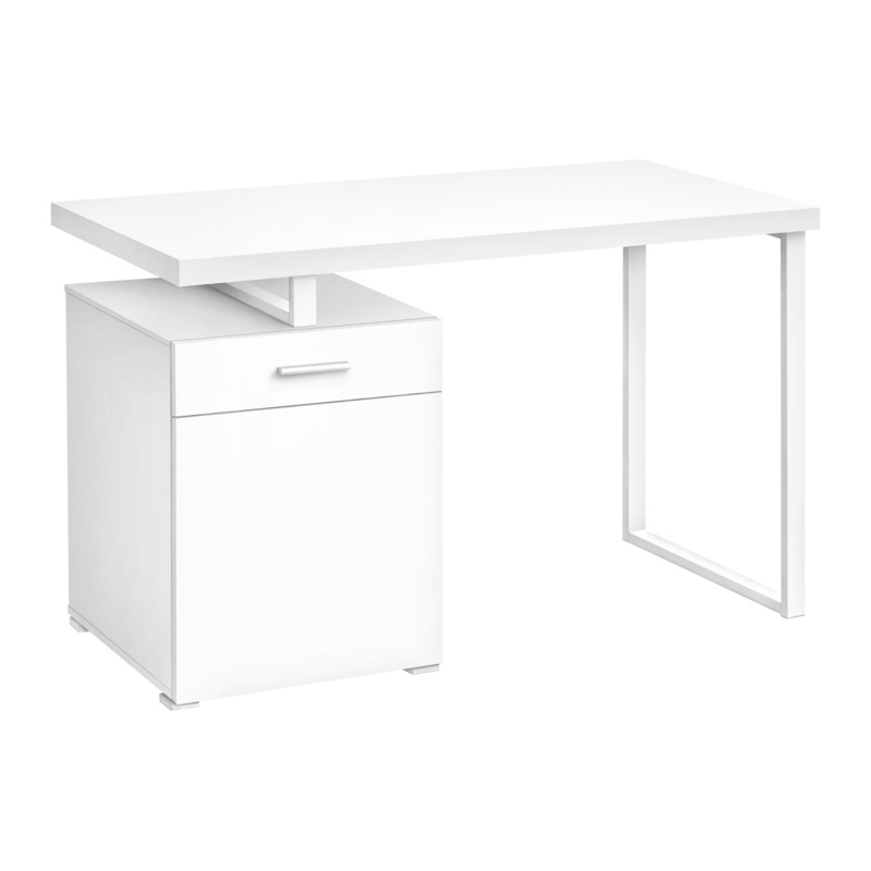 Computer Desk, Home Office, Laptop, Left / Right Set-Up, Storage Drawers, Work, Contemporary, Modern