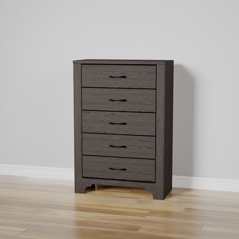 Junipe – 5 Drawer Chest – Brown