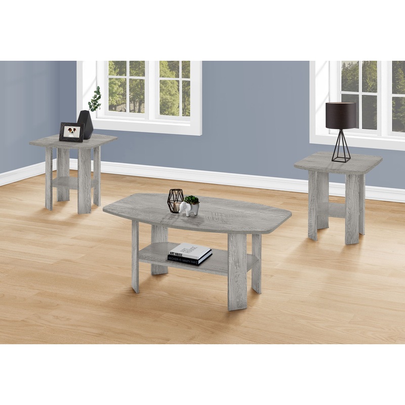 Table Set, Coffee, End, Side, Accent For Living Room (Set of 3)