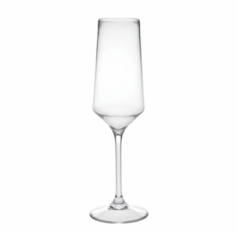 Tritan Lexington – Unbreakable Plastic Champagne Flutes, 10Oz (Set of 4) – Clear