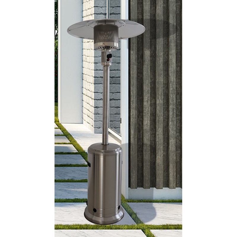 46000 Btu Propane Patio Heater – Steel Gray