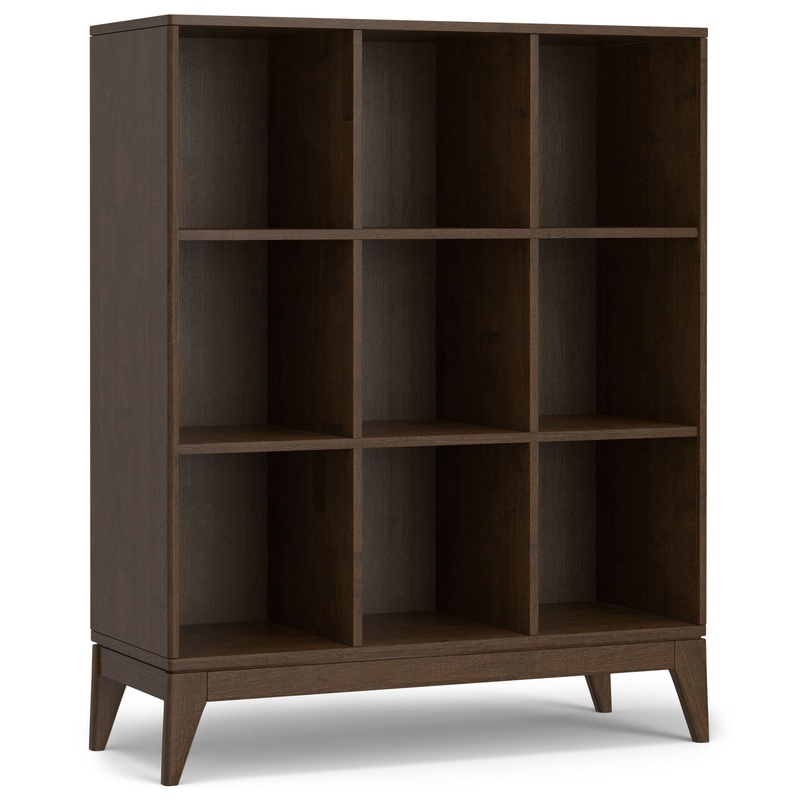 Harper – 9 Cube Storage – Walnut Brown