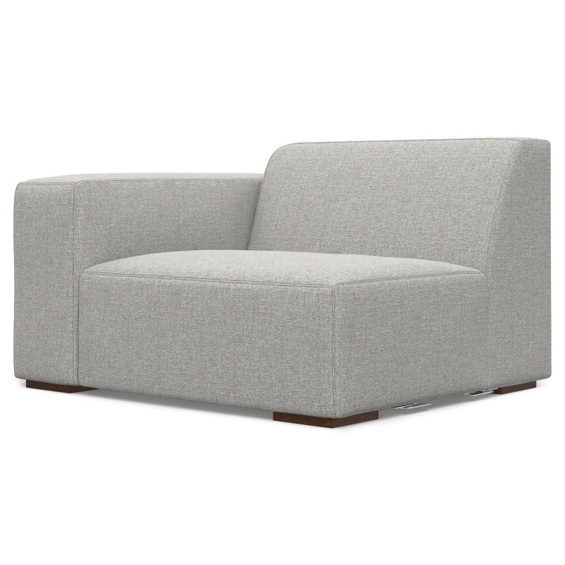 Rex – Left Arm Sofa Module – Gray
