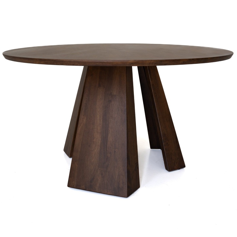 Bolton – Round Dining Table – Walnut