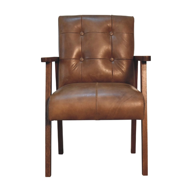 Buffalo – Leather Chair – Brown