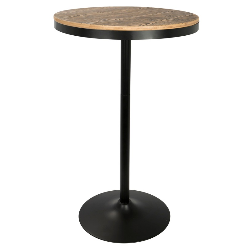 Dakota – Industrial Adjustable Bar Dinette Table