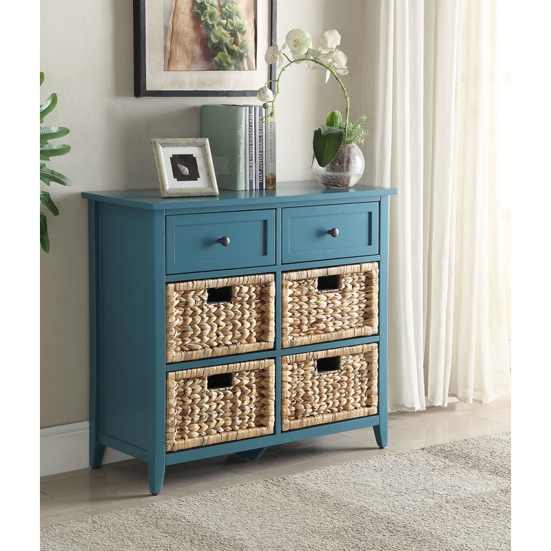 Flavius – Console Cabinet|Light Blue|White