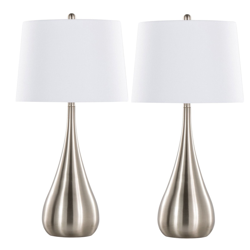 Pebble – Contemporary Modern Design Table Lamp (Set of 2)