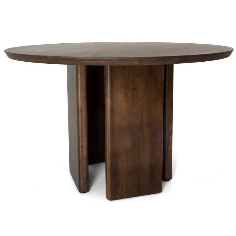 Alden – Round Dining Table – Walnut