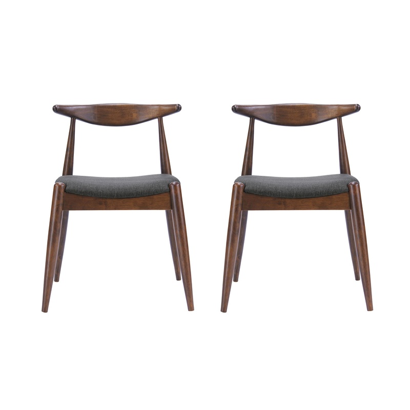 Candescent – Dining Chair With Curved Back (Set of 2)