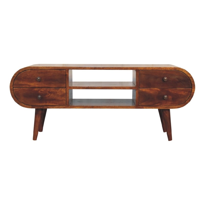 Circular, Media Unit – Chestnut