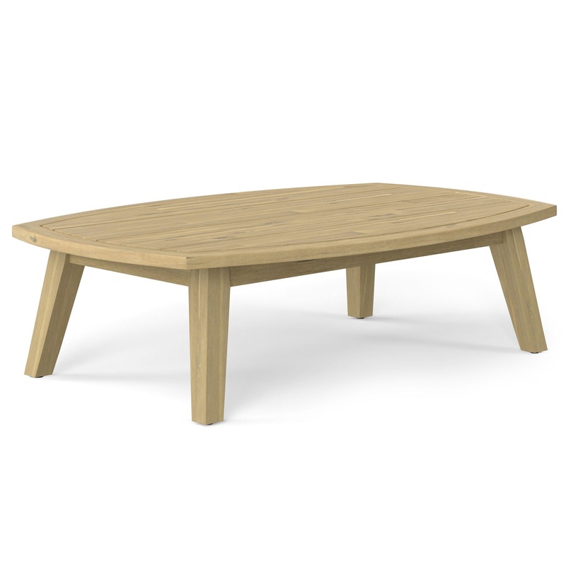 Parkside – Outdoor Coffee Table – Light Teak