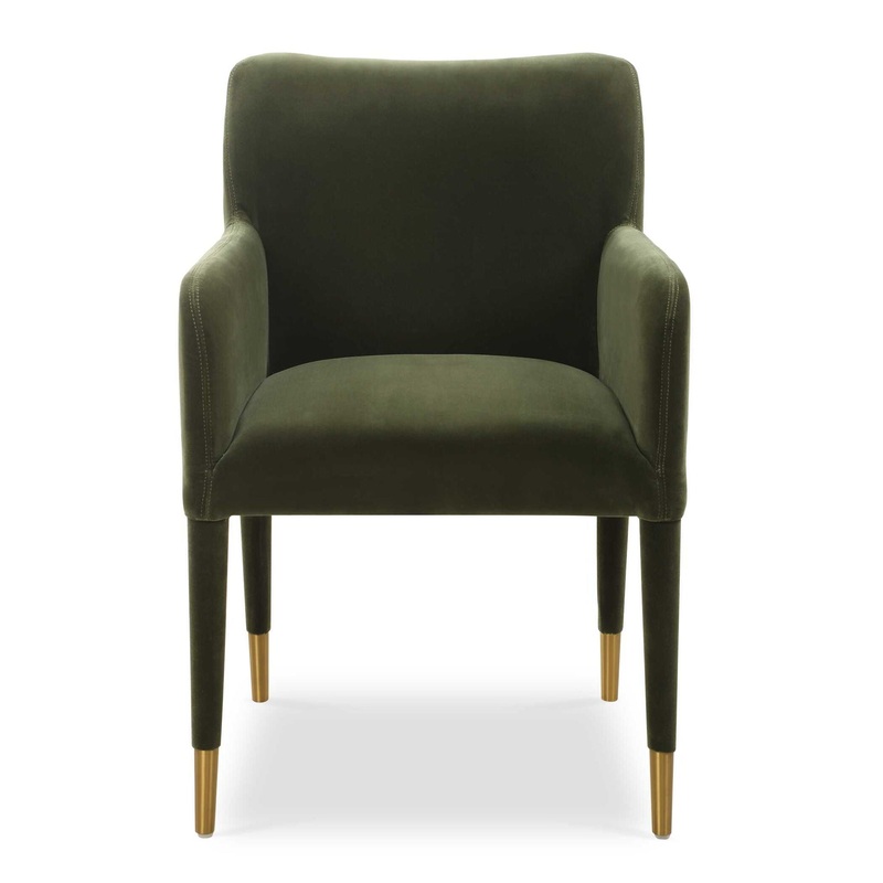 Conifer – Dining Arm Chair – Moss Green