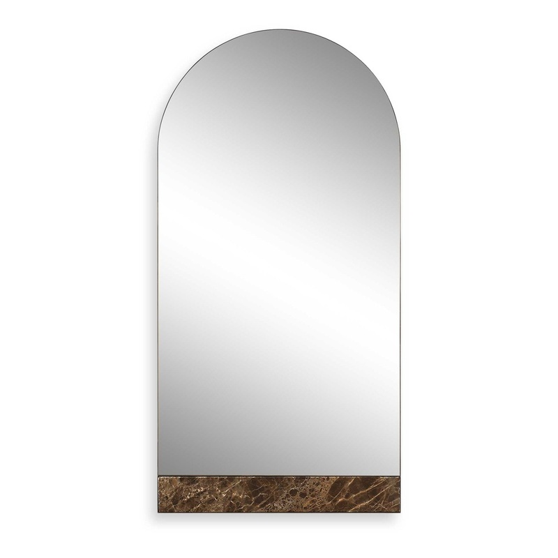 Hanover – Marble Arch Mirror – Bronze / Brown
