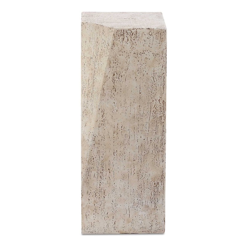 Leroy – Concrete Outdoor Drink Table – Beige