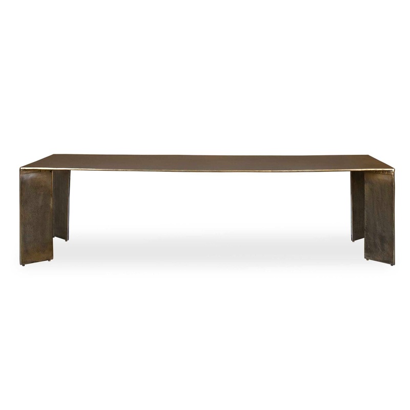 Reade – Outdoor Coffee Table – Brass