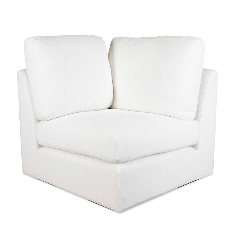 Refuge – Corner Sofa – Arctic White