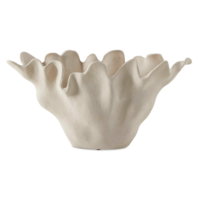 Sand Dune – Outdoor Ceramic Bowl – White